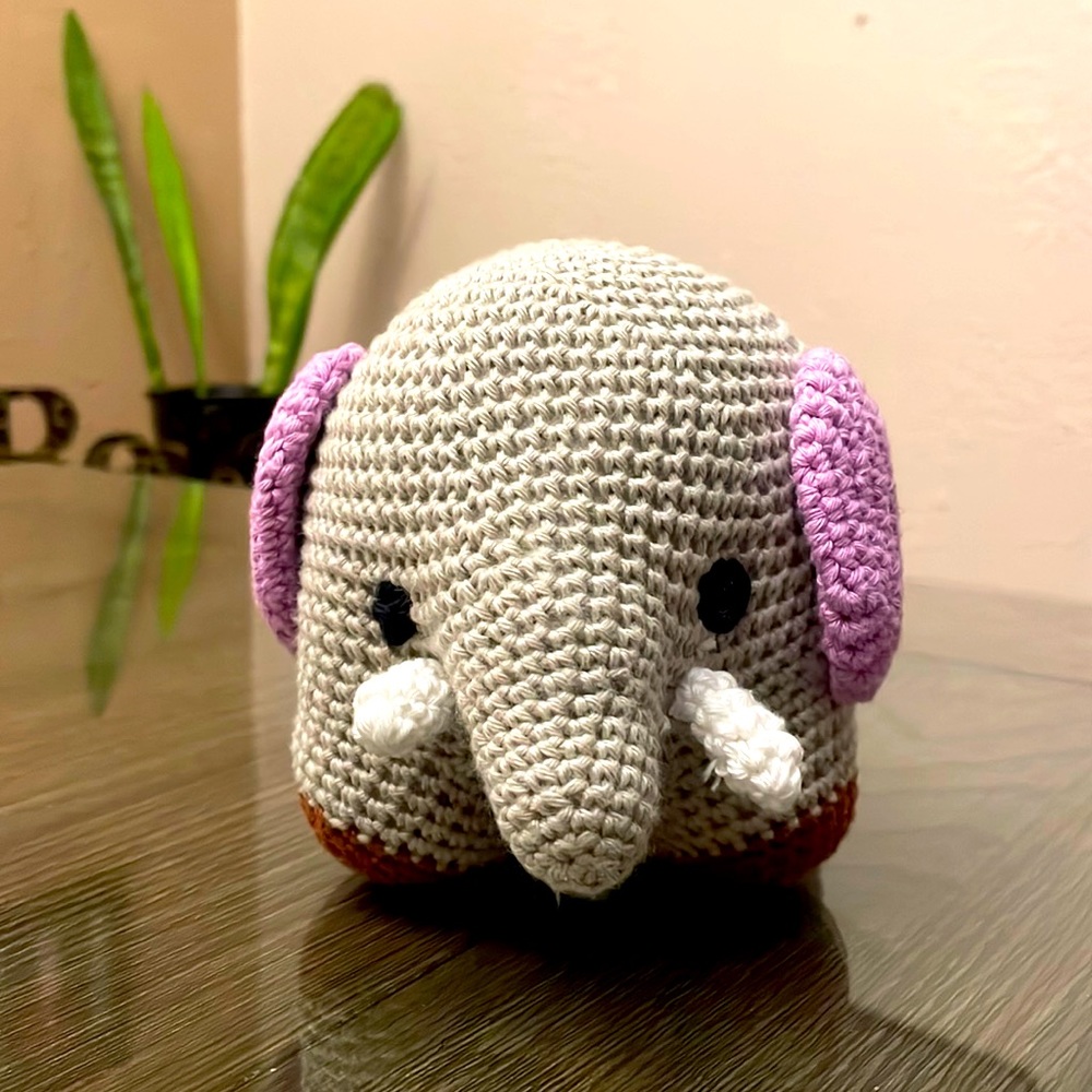Knitted Elephant